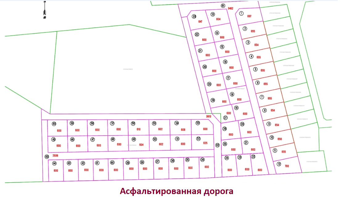 Схема участков